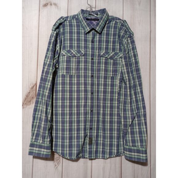 Sean John Shirt Men's 3xl Button Front Long Sleeve‎ - Picture 1 of 7